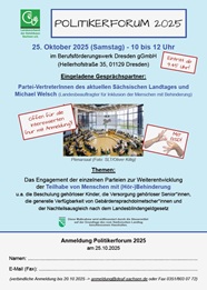 Politikerforum 2025 Politikerforum 2025